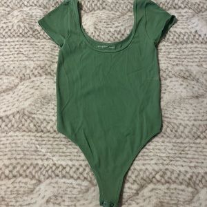 Green American Eagle body suit